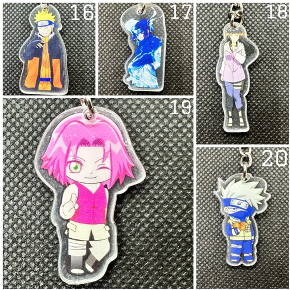 Naruto Inspired KBK Keychains - Picture 5 of 12